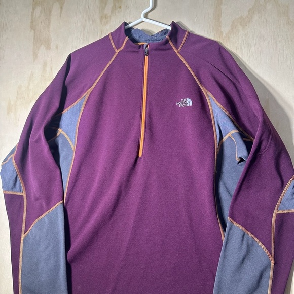 The North Face Jacket Mens XL VaporWick 1/2 Zip Stretch Performance Pullover - Picture 2 of 11